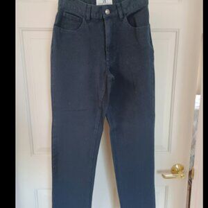 Auth. Armani Exchange Navy Blue pants / jeans SZ 6